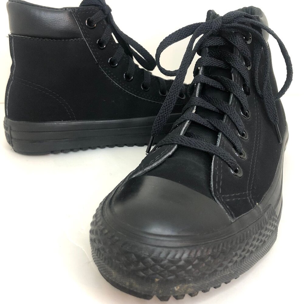 Converse Chuck Taylor All Star Pro Hgh-top Sneakers Triple Black Sz. 6/M 8/W